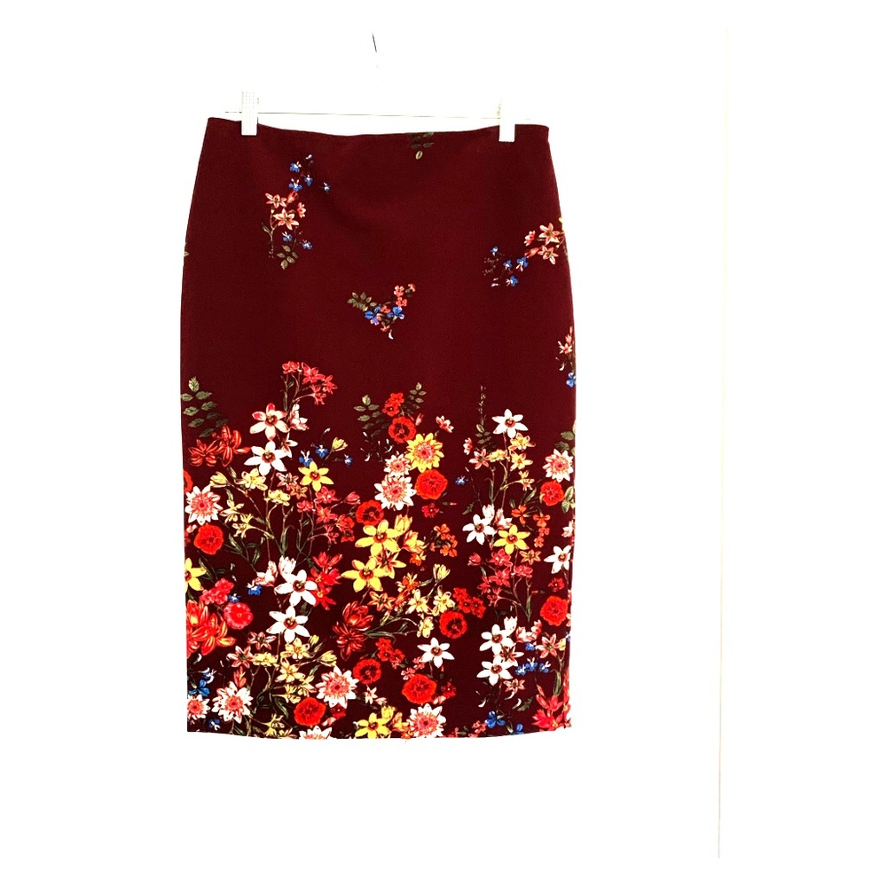NY&Co Floral Pencil Skirt